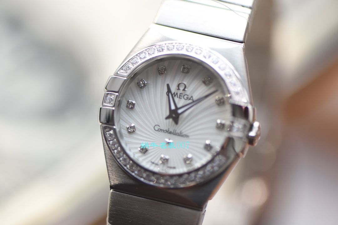 【视频评测】SSS厂欧米茄星座复刻高仿女表123.15.27.60.55.004腕表 / M399