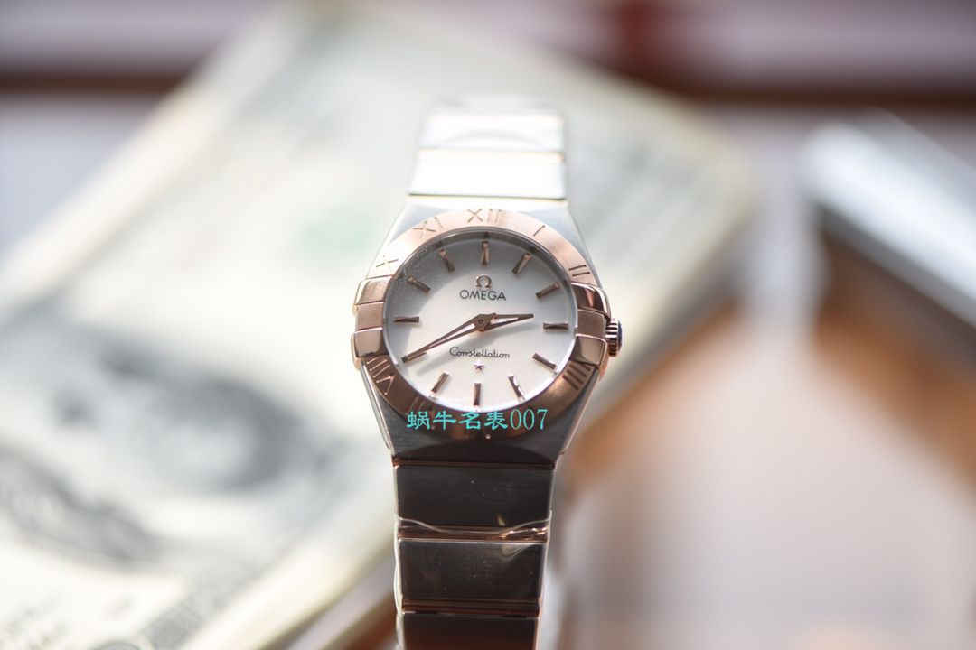 【视频评测】SSS厂欧米茄星座顶级复刻高仿女表123.20.27.60.02.003腕表 / M397