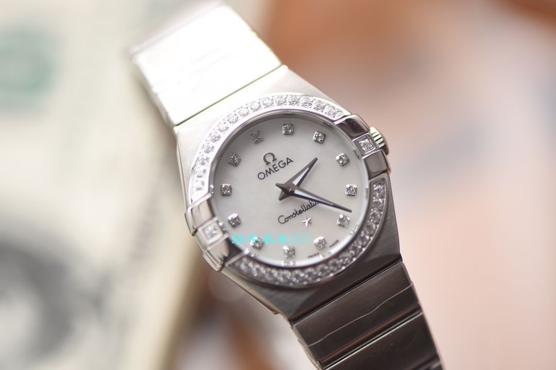 【视频评测】SSS厂欧米茄星座复刻高仿女表123.15.27.60.55.004腕表 / M399