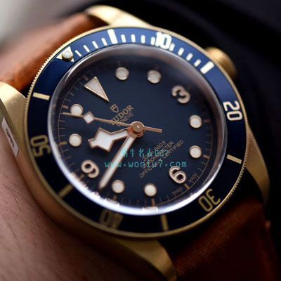 【视频评测XF厂Tudor复刻高仿表蓝铜花升级版】帝舵启承系列宝齐莱蓝面特别版腕表(蓝铜花)