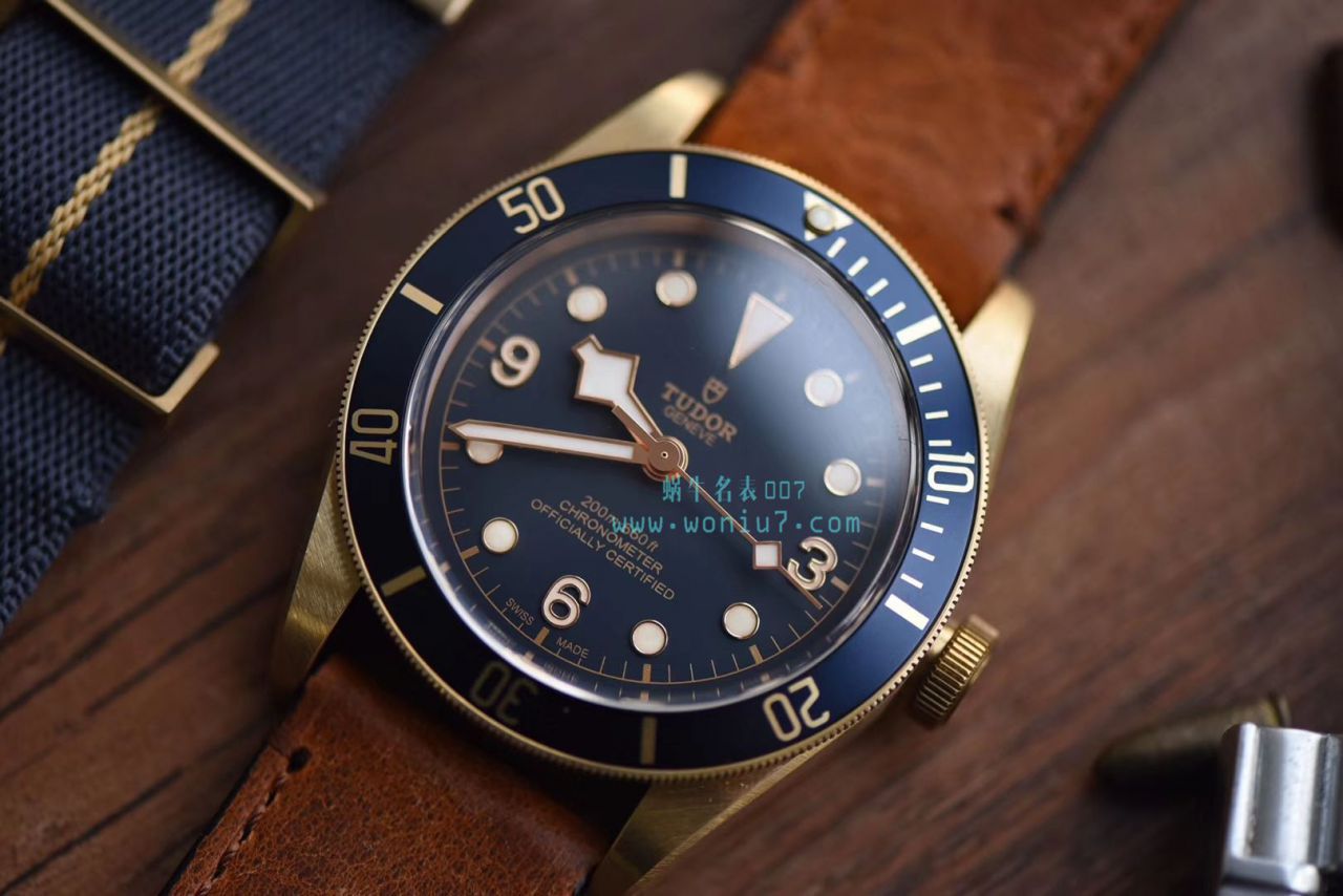 【视频评测XF厂Tudor复刻高仿表蓝铜花升级版】帝舵启承系列宝齐莱蓝面特别版腕表(蓝铜花) / DT060