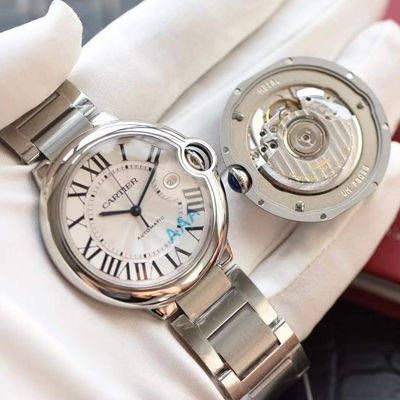 【独家视频评测V6厂复刻高仿蓝气球男装6K版本ETA2892】卡地亚蓝气球系列蓝气球W69012Z4腕表