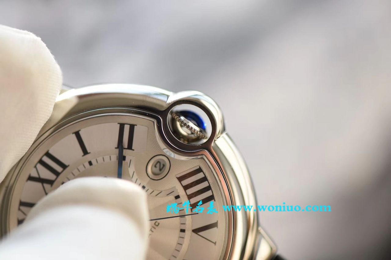 【独家视频评测V6厂复刻高仿蓝气球男装6K版本ETA2892】卡地亚蓝气球系列蓝气球W69012Z4腕表 / K227