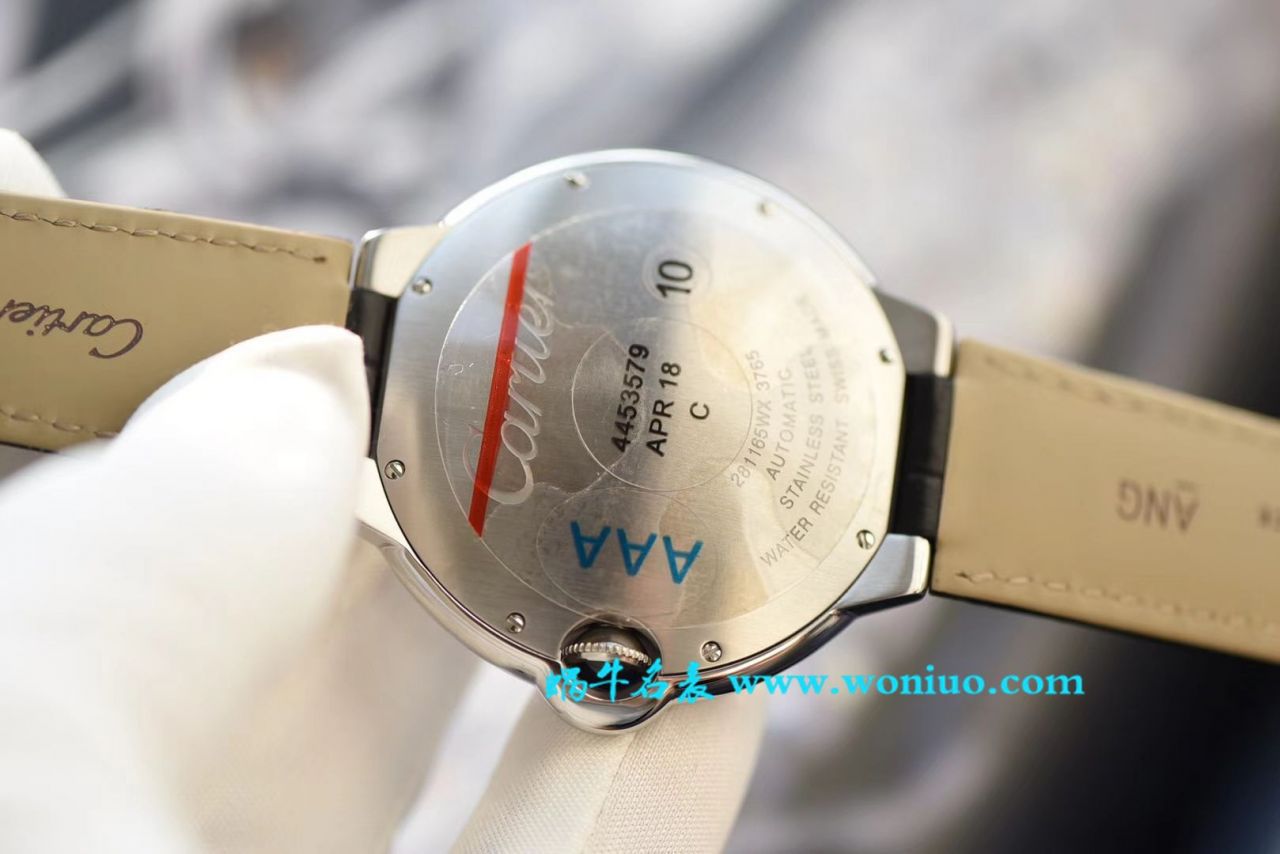 【独家视频评测V6厂复刻高仿蓝气球男装6K版本ETA2892】卡地亚蓝气球系列蓝气球W69012Z4腕表 / K227