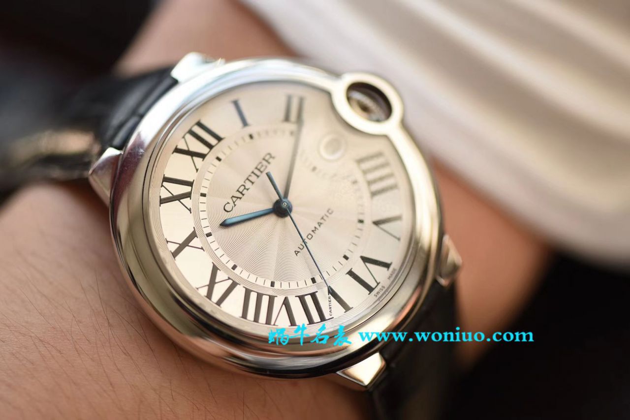 【独家视频评测V6厂复刻高仿蓝气球男装6K版本ETA2892】卡地亚蓝气球系列蓝气球W69012Z4腕表 / K227