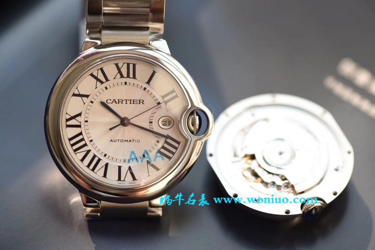 【独家视频评测V6厂复刻高仿蓝气球男装6K版本ETA2892】卡地亚蓝气球系列蓝气球W69012Z4腕表 / K227