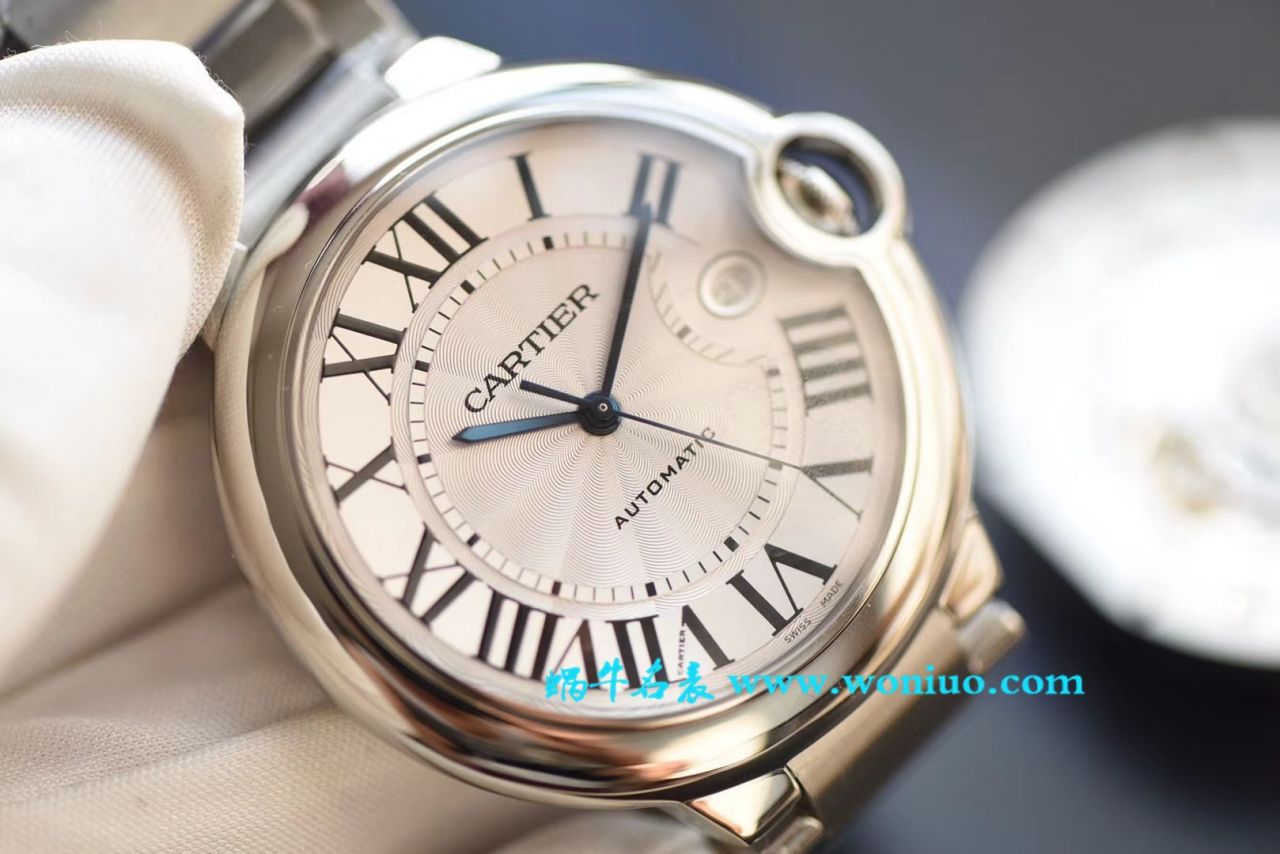 【独家视频评测V6厂复刻高仿蓝气球男装6K版本ETA2892】卡地亚蓝气球系列蓝气球W69012Z4腕表 / K227