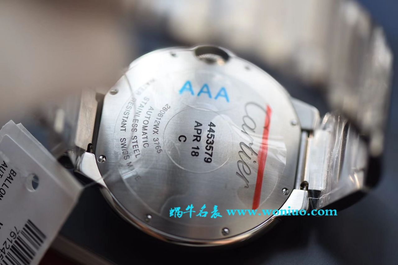 【独家视频评测V6厂复刻高仿蓝气球男装6K版本ETA2892】卡地亚蓝气球系列蓝气球W69012Z4腕表 / K227