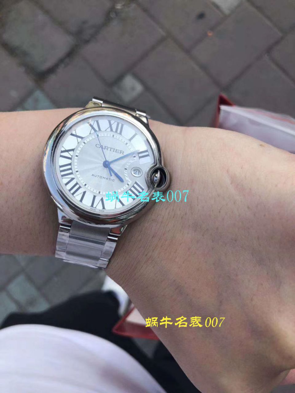 【独家视频评测V6厂复刻高仿蓝气球男装6K版本ETA2892】卡地亚蓝气球系列蓝气球W69012Z4腕表 / K227