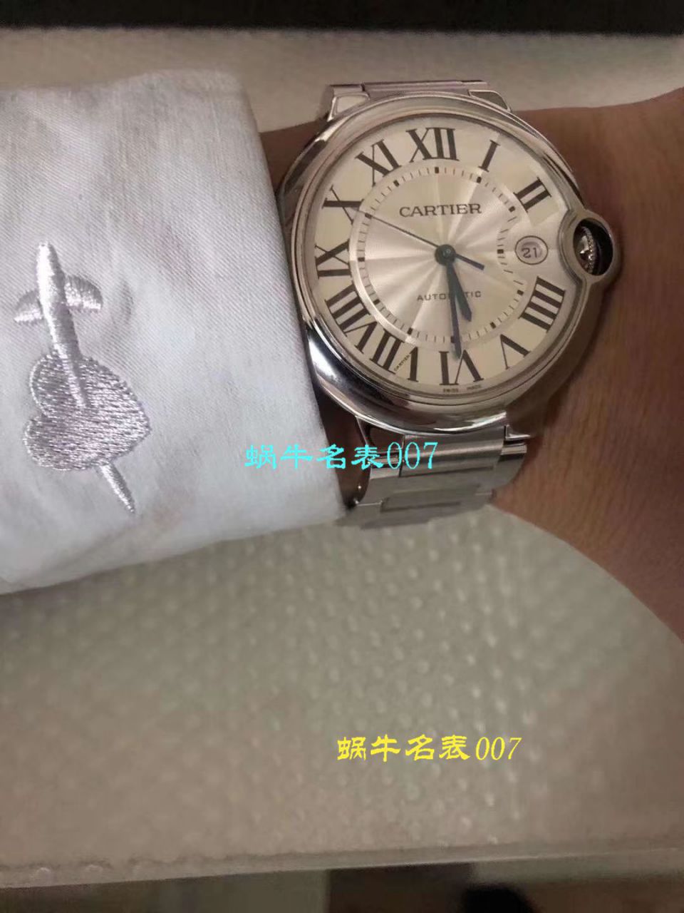 【独家视频评测V6厂复刻高仿蓝气球男装6K版本ETA2892】卡地亚蓝气球系列蓝气球W69012Z4腕表 / K227