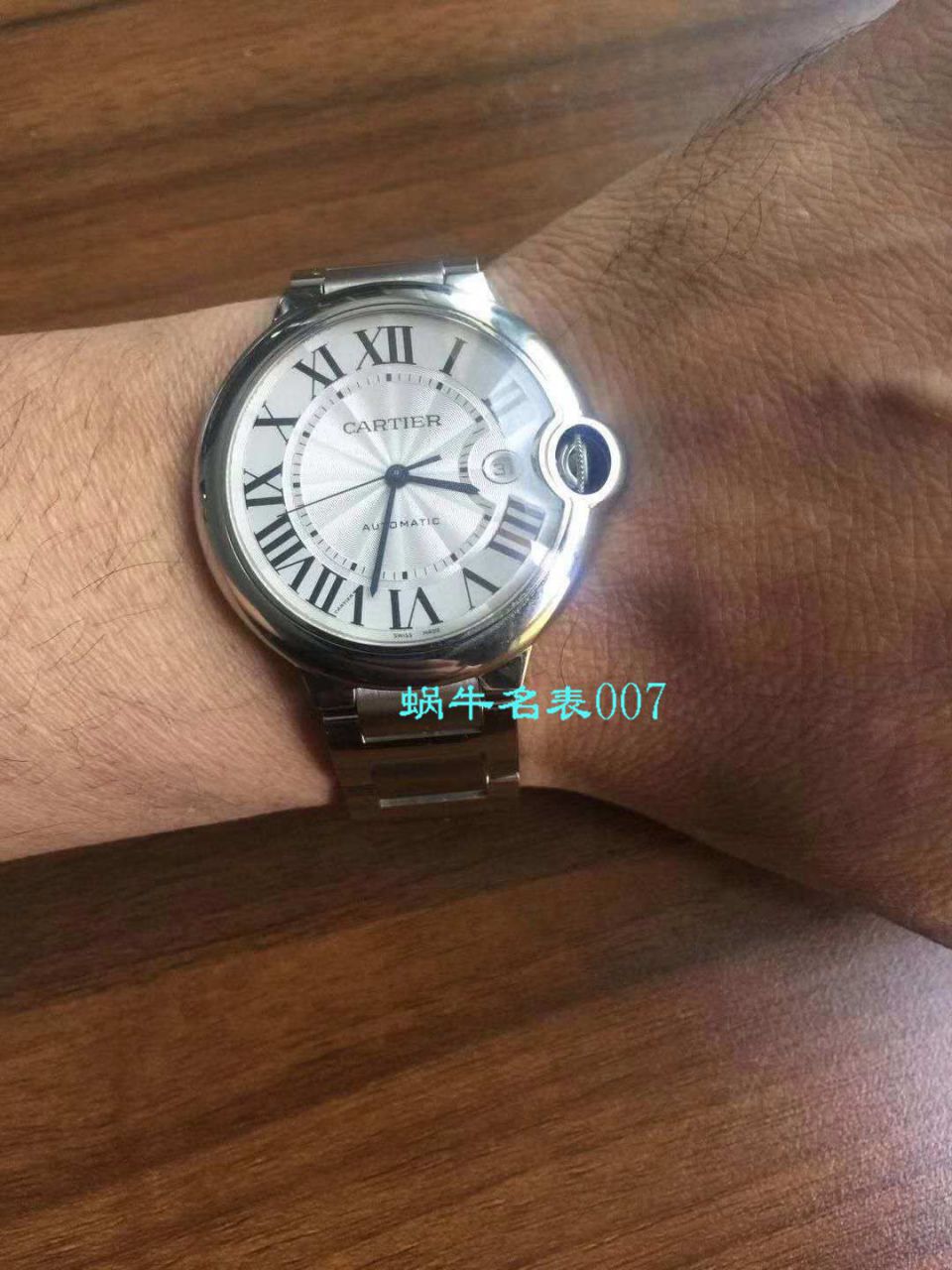 【独家视频评测V6厂复刻高仿蓝气球男装6K版本ETA2892】卡地亚蓝气球系列蓝气球W69012Z4腕表 / K227