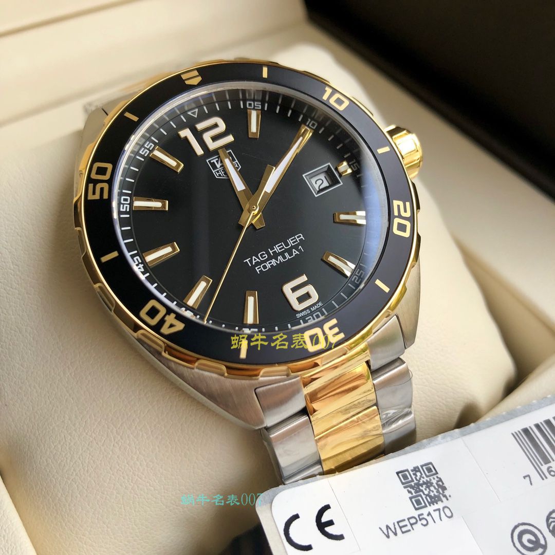 【渠道原单】泰格豪雅F1系列WAZ1121.BB0879，WAZ1120.BB0879腕表 / TG076