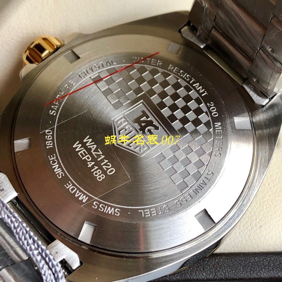 【渠道原单】泰格豪雅F1系列WAZ1121.BB0879，WAZ1120.BB0879腕表 / TG076