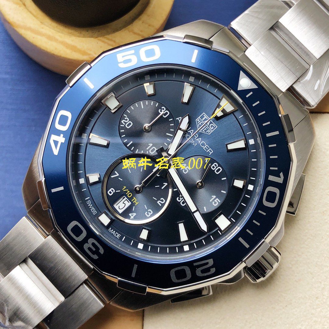 【渠道原单Tagheuer石英计时表】泰格豪雅竞潜系列CAY111B.BA0927，CAY111A.BA0927腕表 / TG077