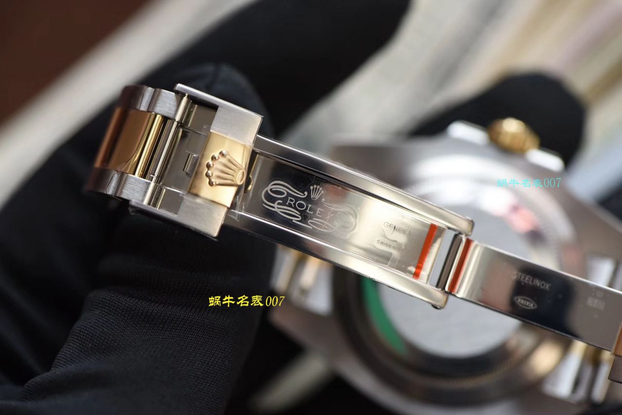 【AR厂Rolex复刻高仿表】劳力士潜航者型系列116613LB-97203 蓝盘腕表(904钢间金蓝水鬼) / R369