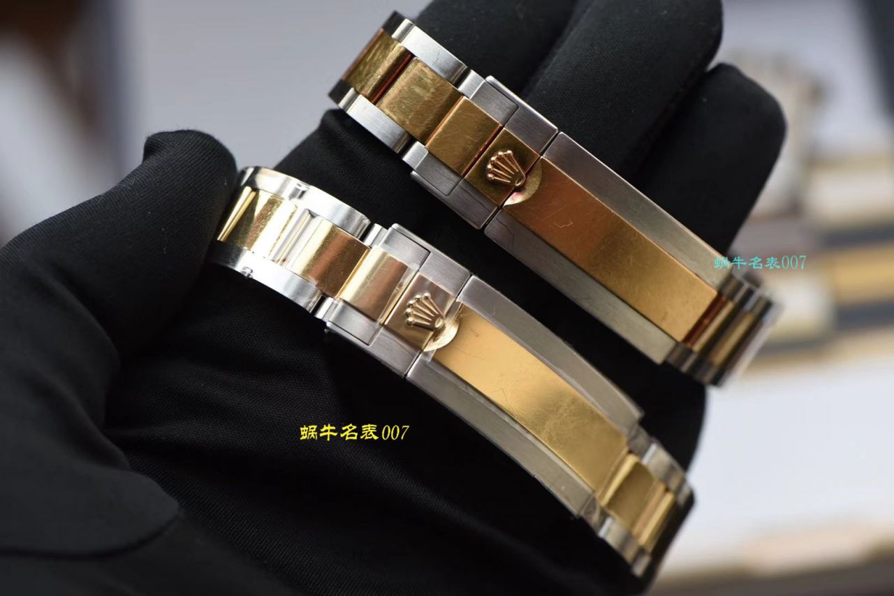 【AR厂Rolex复刻高仿表】劳力士潜航者型系列116613LB-97203 蓝盘腕表(904钢间金蓝水鬼) / R369