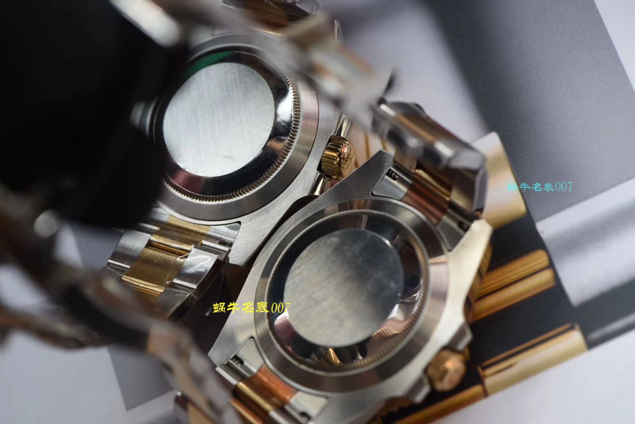 【AR厂Rolex复刻高仿表】劳力士潜航者型系列116613LB-97203 蓝盘腕表(904钢间金蓝水鬼) / R369