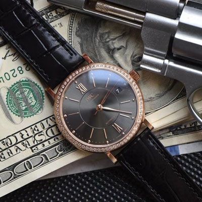 【视频评测M+厂复刻手表】IWC万国表柏涛菲诺高仿IW458108女士腕表