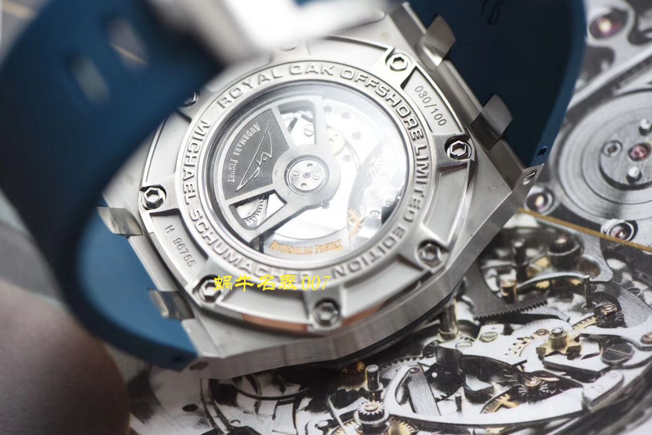 【视频评测N厂特价爱彼舒马赫复刻高仿表】爱彼皇家橡树离岸型系列26568PM.OO.A021CA.01腕表 / AP177