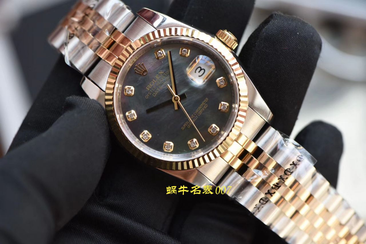 【台湾厂劳力士复刻高仿女士手表】Rolex劳力士DateJust日志型系列31/36mm男女装均有 / R372