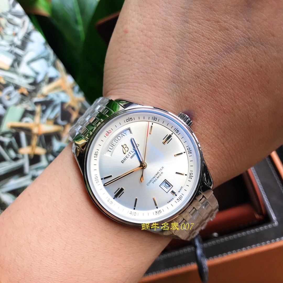 【Breitling渠道原单】百年灵璞雅系列A45340241B1P1腕表 / BL110