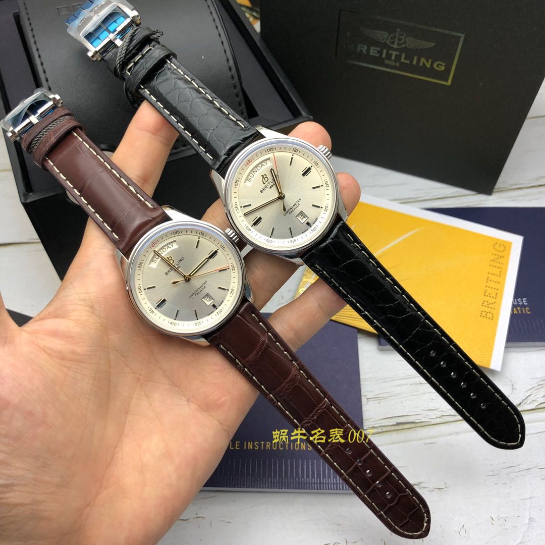 【Breitling渠道原单】百年灵璞雅系列A45340241B1P1腕表 / BL110