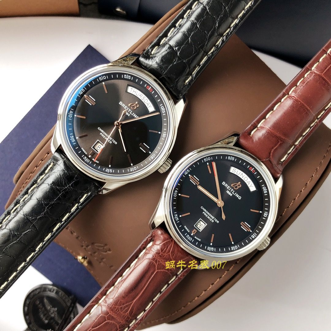 【Breitling渠道原单】百年灵璞雅系列A45340241B1P1腕表 / BL110