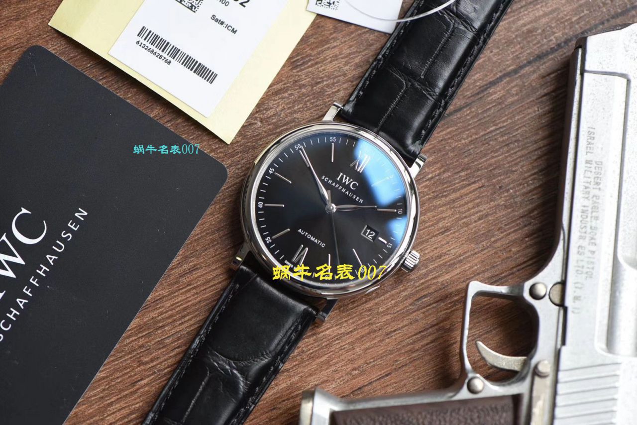 【视频评测V7厂IWC复刻高仿手表】万国表柏涛菲诺系列IW356502腕表 / WG390