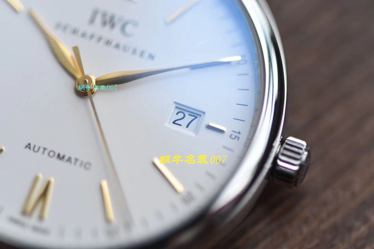 【视频评测V7厂IWC复刻高仿表】万国表柏涛菲诺系列IW356517腕表 / WG391