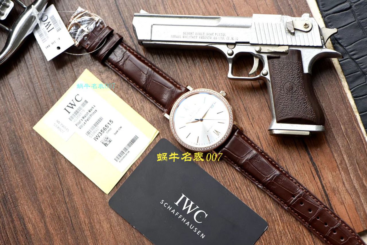【视频评测V7厂IWC复刻表】万国表柏涛菲诺系列高仿IW356515腕表 / WG393
