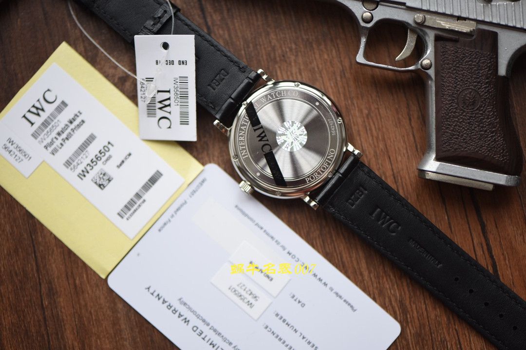 【视频评测V7厂IWC复刻高仿手表】万国表柏涛菲诺系列IW356501腕表 / WG398