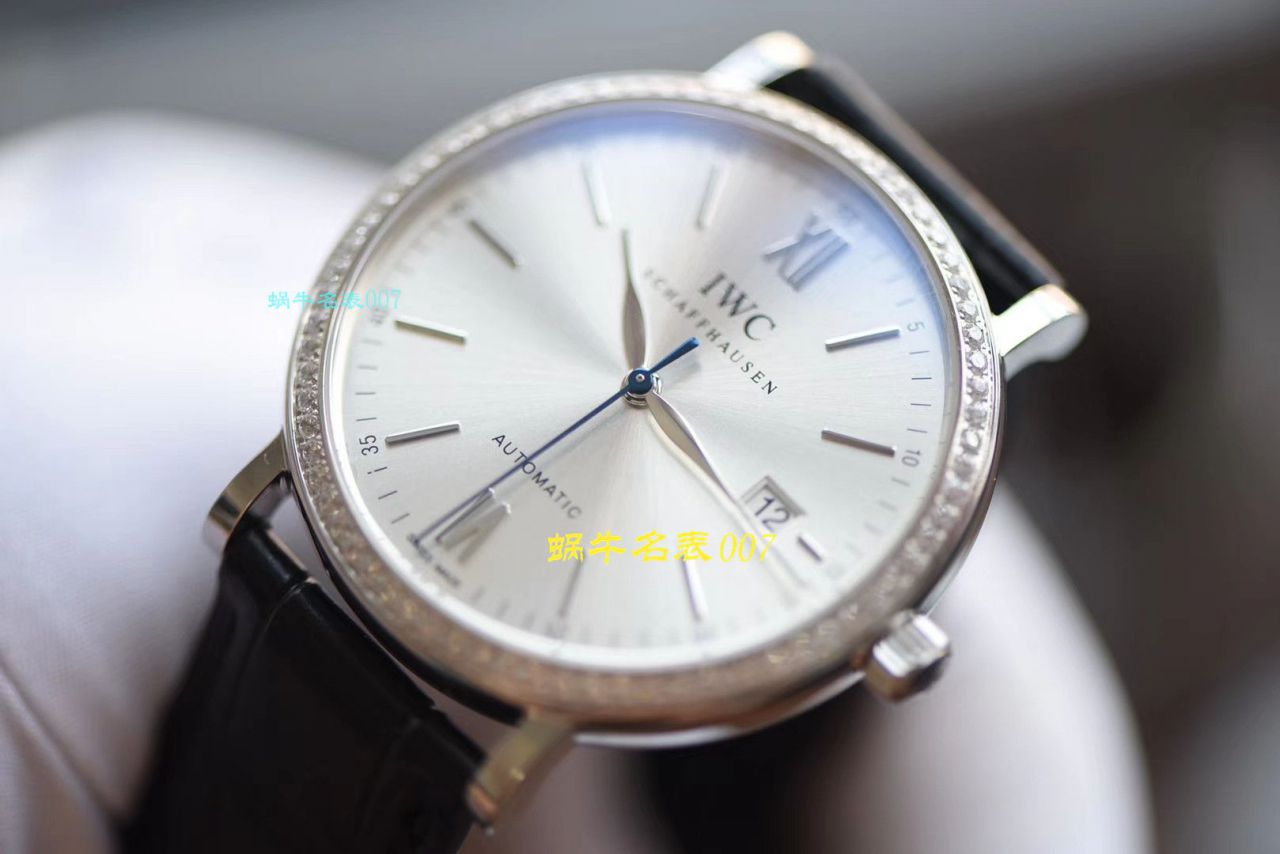 【视频评测V7厂IWC顶级高仿复刻表】万国表柏涛菲诺系列IW356514腕表 / WG392