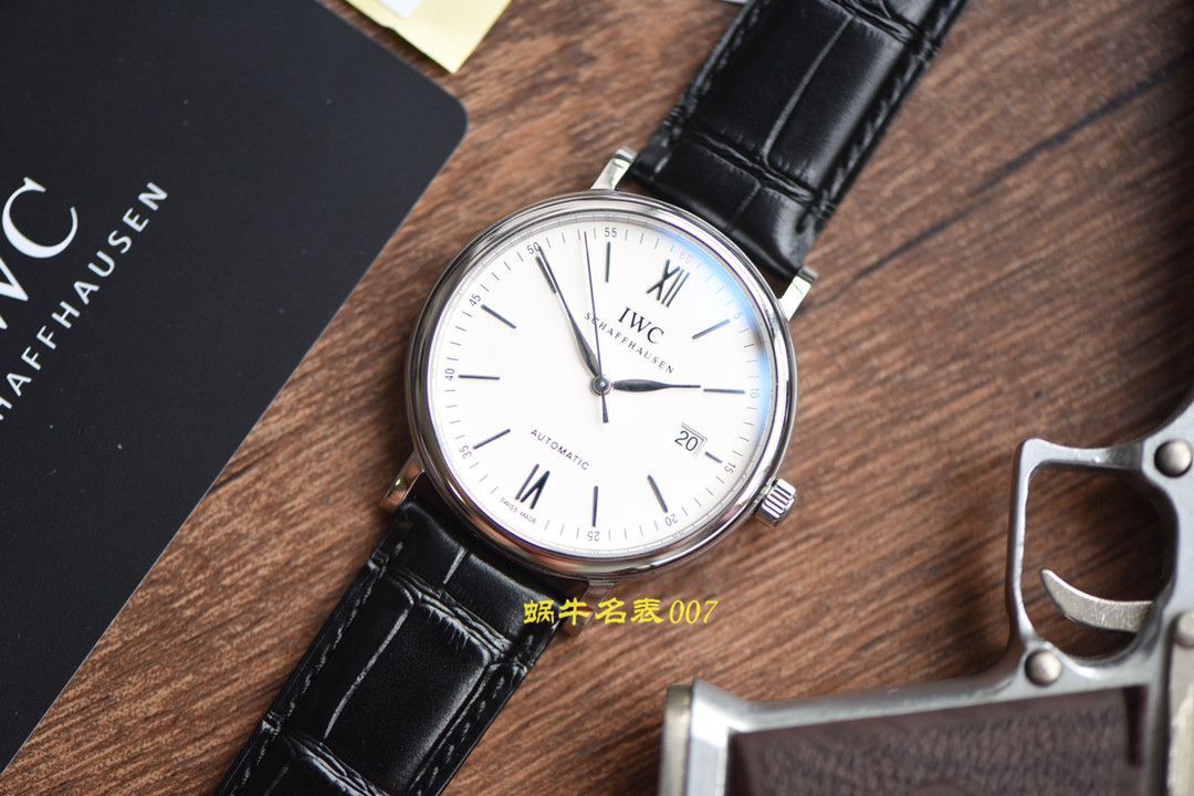 【视频评测V7厂IWC复刻高仿手表】万国表柏涛菲诺系列IW356501腕表 / WG398