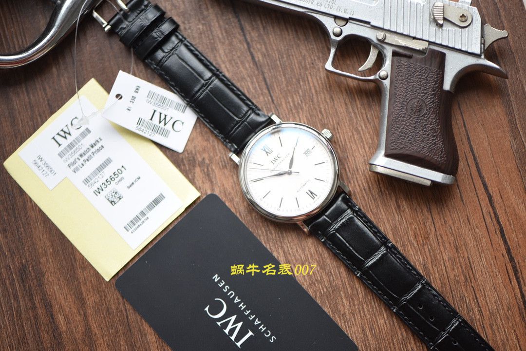 【视频评测V7厂IWC复刻高仿手表】万国表柏涛菲诺系列IW356501腕表 / WG398