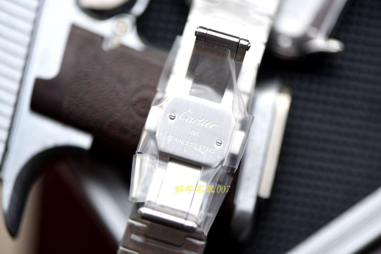 【HBBv6厂1:1复刻高仿卡地亚女表】卡地亚山度士WSSA0010（中号）腕表 / K228