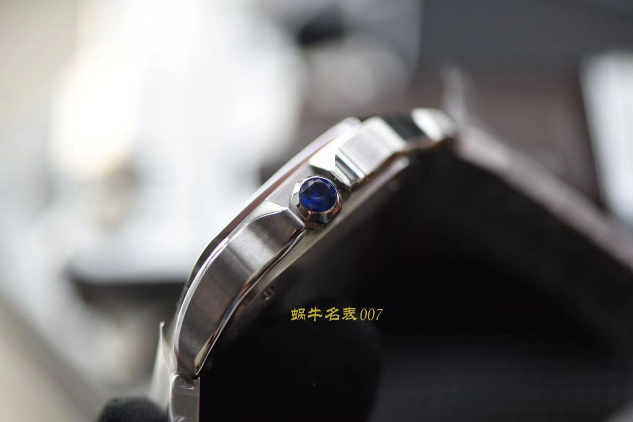 【视频评测V6厂顶级复刻高仿表】卡地亚山度士系列WSSA0009（大号）,WSSA0010（中号）腕表 / K226