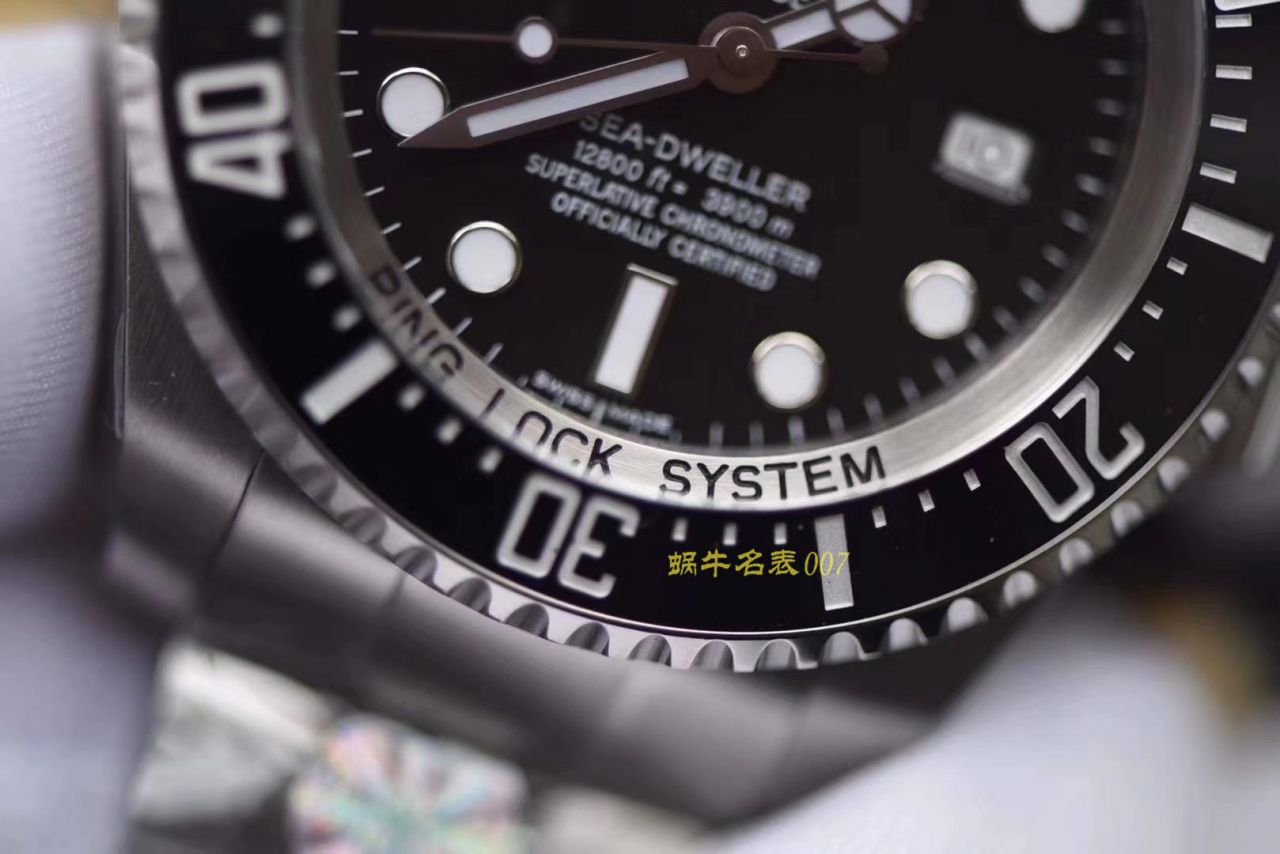 【AR厂顶级复刻高仿手表】劳力士海使型系列116660-98210 黑盘腕表(水鬼王) / R376