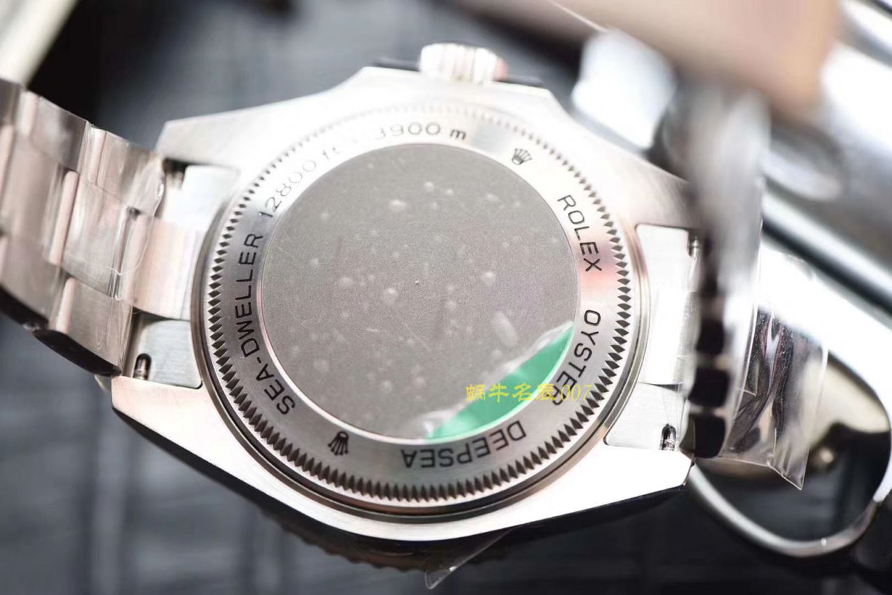 【AR厂顶级复刻高仿手表】劳力士海使型系列116660-98210 黑盘腕表(水鬼王) / R376