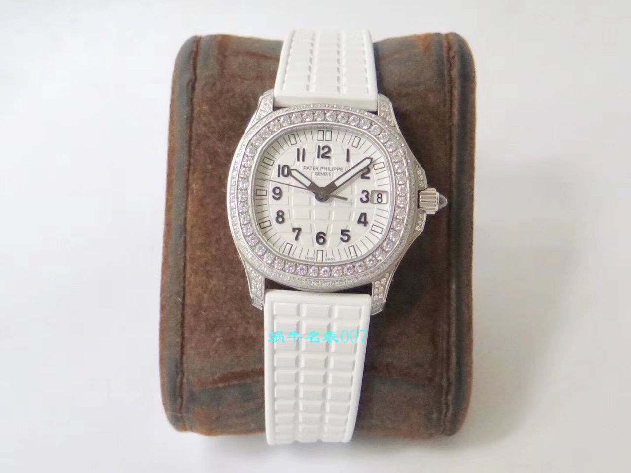 【PPF厂顶级复刻手表】百达翡丽AQUANAUT高仿5069G-011 白金腕表 / BD231