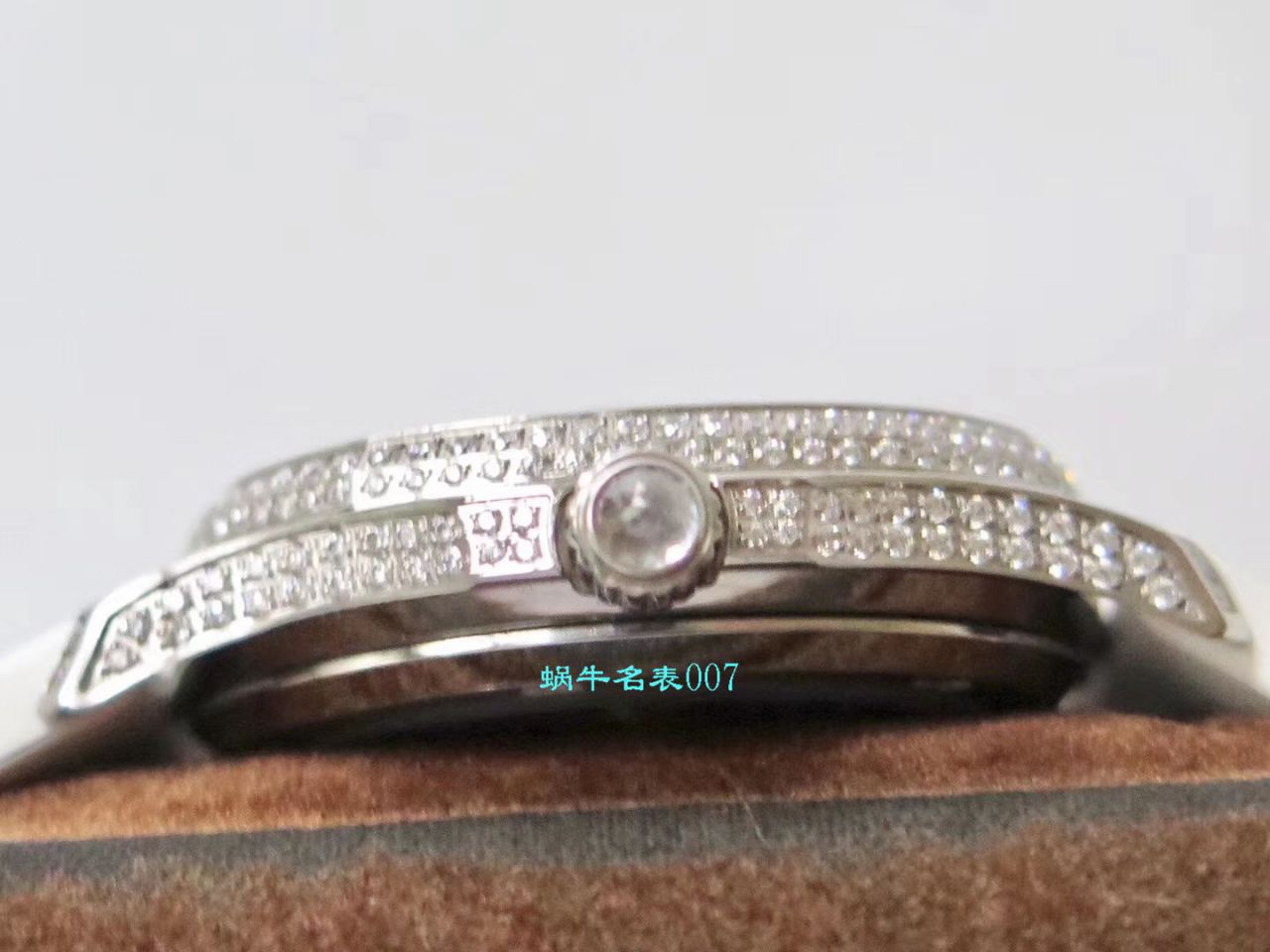 【PPF厂顶级复刻手表】百达翡丽AQUANAUT高仿5069G-011 白金腕表 / BD231