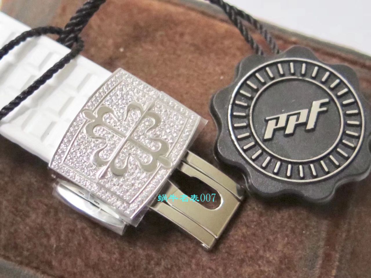 【PPF厂顶级复刻手表】百达翡丽AQUANAUT高仿5069G-011 白金腕表 / BD231