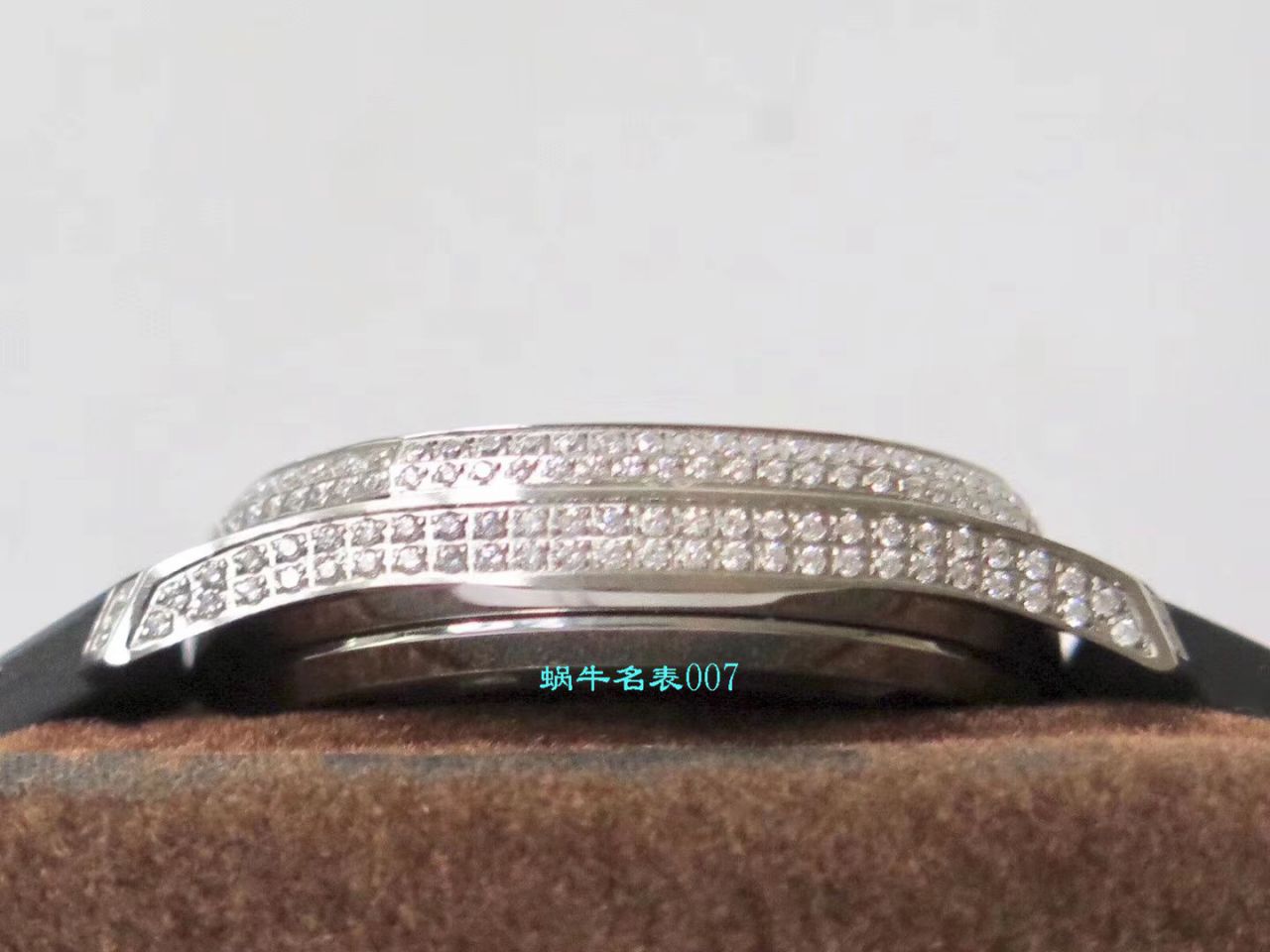 【PPF厂PATEK PHILIPPE复刻表】百达翡丽AQUANAUT高仿5069G-001 白金女士腕表 / BD230