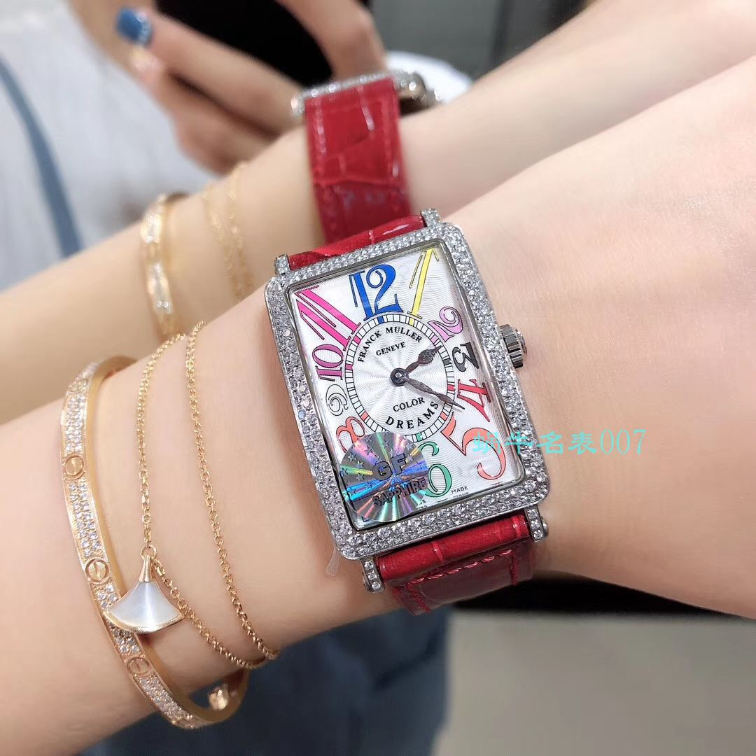 【GF厂法兰克穆克复刻高仿表】法穆兰Long Island（长岛）952QZ女士腕表 / FL062