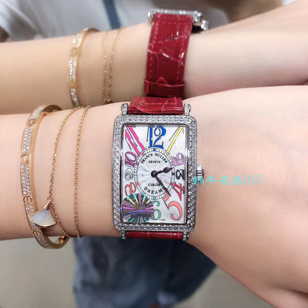 【GF厂法兰克穆克复刻高仿表】法穆兰Long Island（长岛）952QZ女士腕表 / FL062