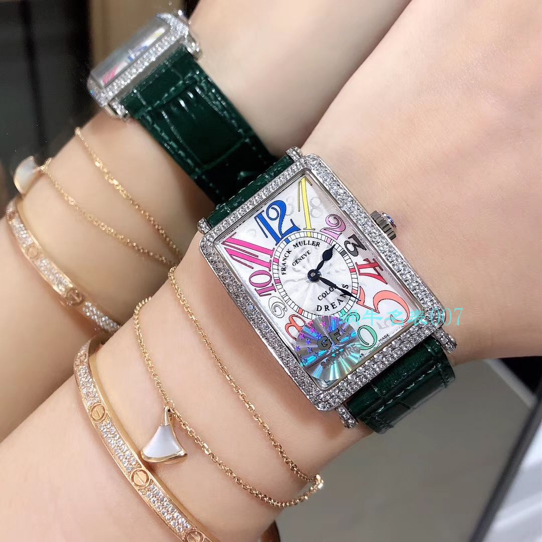 【GF厂法兰克穆克复刻高仿表】法穆兰Long Island（长岛）952QZ女士腕表 / FL062