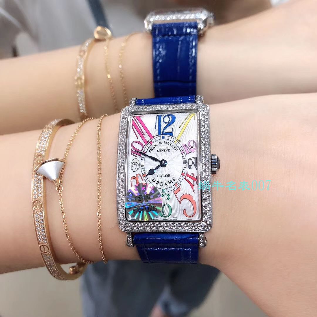 【GF厂法兰克穆克复刻高仿表】法穆兰Long Island（长岛）952QZ女士腕表 / FL062