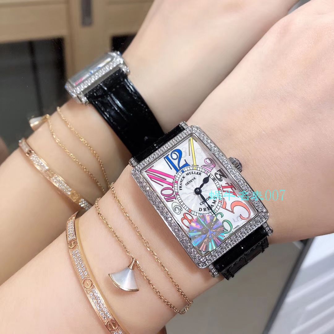 【GF厂法兰克穆克复刻高仿表】法穆兰Long Island（长岛）952QZ女士腕表 / FL062