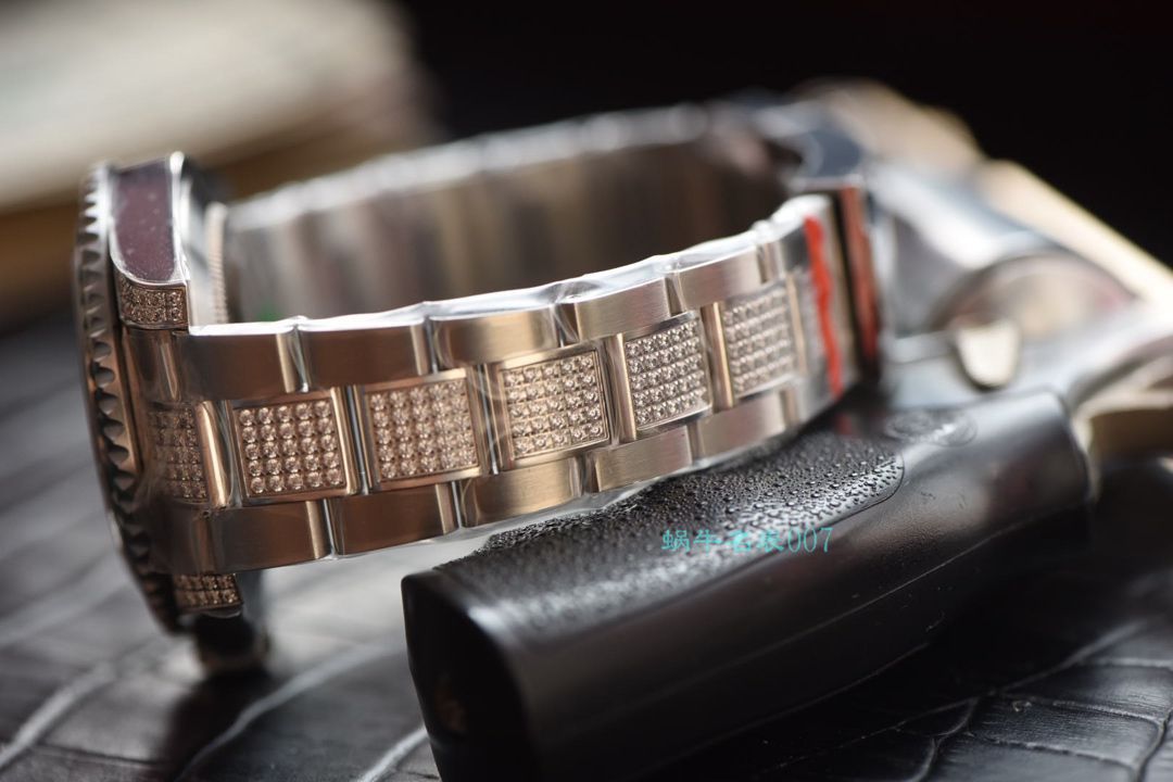 【LF厂顶级复刻劳力士高仿手表】LF帝皇定制版镶钻绿水鬼❗顶级绿钻水鬼 / R363