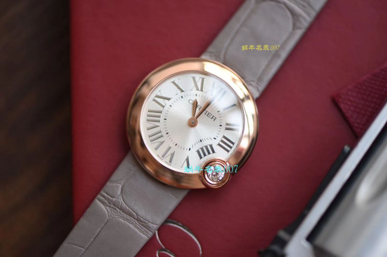 【台湾厂白气球复刻高仿女表】卡地亚BALLON BLANC DE CARTIER系列WJBL0008腕表 / K229