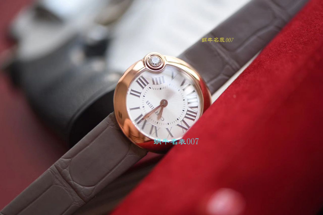 【台湾厂白气球复刻高仿女表】卡地亚BALLON BLANC DE CARTIER系列WJBL0008腕表 / K229